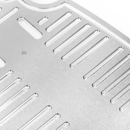 Aluminum Chassis Plate for Tamiya Sand Scorcher 1/10 RC Car Chassis Protector Skid Plate