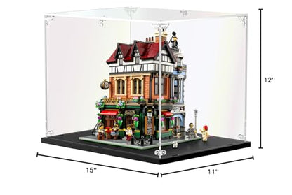 Clear Acrylic Display Case, Self-Assemble Showcase for Collectibles, Action Figures, Dolls- Alternative Glass Box for Commemorative Gifts (15*11*12inch,39*28*30cm) - size: 15x11x12inch,39x28x30cm