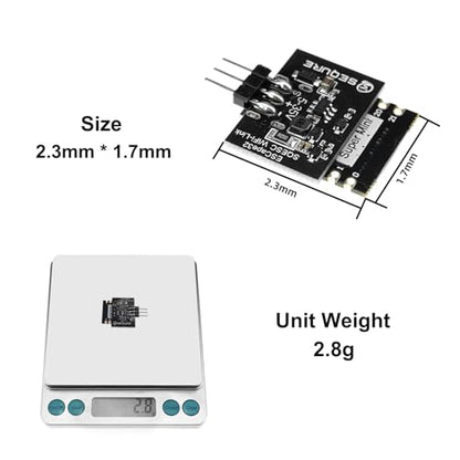 70A Brushless ESC 2-6S Lipo, RC Motor Electric Speed Controller 128KHz, ESC with 5V 4A BEC for RC Crawler Car, Climbing Car, Ship Model - ESCape32 with WiFi-Link Parameter Configuration Tool