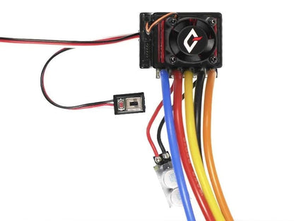 HOBBYWING QuicRUN-10BL120-G2-SENSORED BEC Built-In 4A/6V-7.4V (For 1/10) Hobby Wing RC Quick Run Quicrun 10BL120G2 Middle Class 1/10 Scale Boost Turbo, 30125002