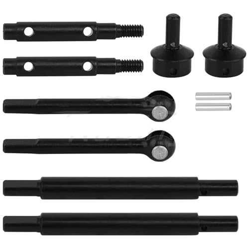 for Ascent-18 1/18 Metal Front Rear Axle CVD Drive Shaft Set Transmission Shaft Dogbones RC Crawler Car Replacement Accessories Rc Parts