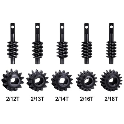 GOUPRC 2/16T Steel Differential Gear Worm Gear for SCX30 1/30 Axial RC Crawler Upgrades, 2 Pairs - style: 16T of 2 Pairs