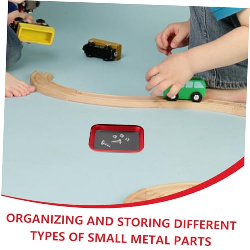 Aluminum Alloy Screw Storage Tray Magnetic Organizer for Model Car and Rc Parts Lightweight and Durable Pad for Small Metal Components