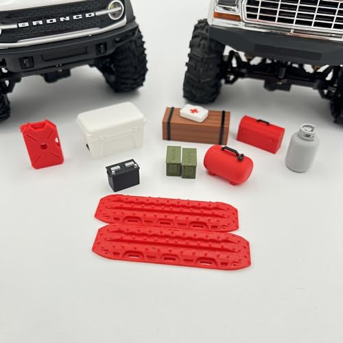 Generic 1/18 1/24 Rc Crawler Accessories Fit for 1/18 Trx4m 1/24 Axial Scx24