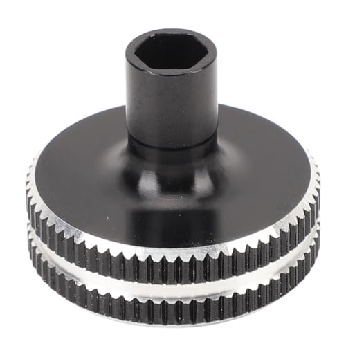 RC Short Nut Driver, Aluminum Alloy Hex Socket Wrench Sleeve, Ergonomic Short Handle Design for RC Car Truck Crawler Wheel Nut Tightening and Maintenance (5.5MM) - size: 5.5MM