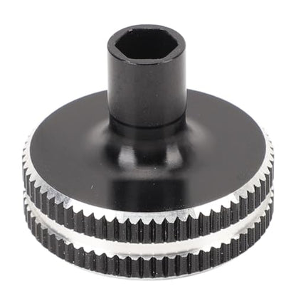 RC Short Nut Driver, Aluminum Alloy Hex Socket Wrench Sleeve, Ergonomic Short Handle Design for RC Car Truck Crawler Wheel Nut Tightening and Maintenance (5.5MM) - size: 5.5MM