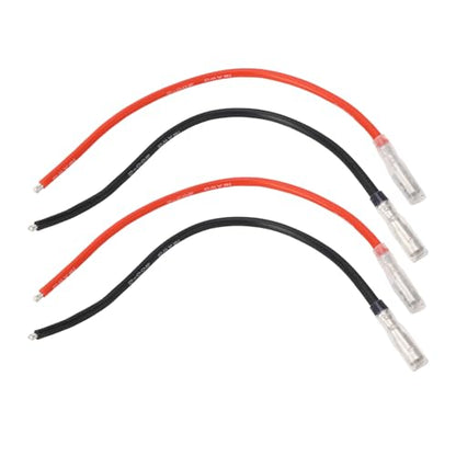 RC Motor Wire, 16AWG Silicone Cable with Banana Plugs, High Current Handling for RC and Vehicles