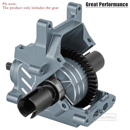 RC F/R Diff 43t &10t Input Gear Upgrades Part for 1/8 Kraton/Outcast/Talion 6S BLX EXB,Notorious 6S BLX,1/7 Mojave 6S BLX EXB,BigRock/Fireteam 6S BLX,Replace ARA310990 ARA310979,Titanium - color: Titanium(1set)