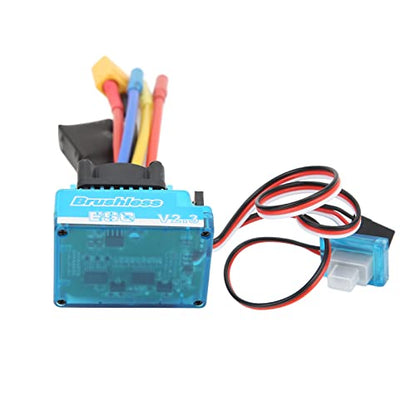120A RC Brushless ESC and with Programmable Features 9th Acceleration XT60 Plug Ideal for 10 and 8 RC Car Enthusiasts and Hobbyists