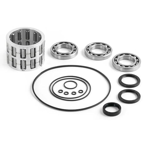 Compatible For Polaris 850 1000 Scrambler Sportsman 15 16 17 Ranger ETX Front Differential Sprague Carrier Roll Cage Rebuild Kit(017 Black) - color: 017 Black