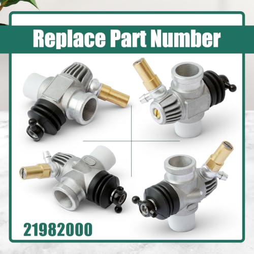 YUXIVCNE 21982000 11K Slide Carburetor Compatible with OS Max 18TZ 18TM 21TM Nitro Carb Replacement 3-Needle Adjustable Smooth Throttle & Easy Tuning Sealed Sturdy Precise Fuel Control