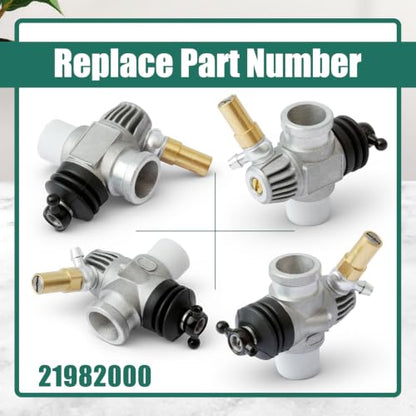 YUXIVCNE 21982000 11K Slide Carburetor Compatible with OS Max 18TZ 18TM 21TM Nitro Carb Replacement 3-Needle Adjustable Smooth Throttle & Easy Tuning Sealed Sturdy Precise Fuel Control