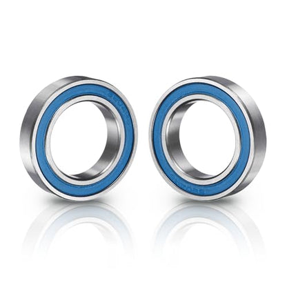 uxcell 4 Pcs 6804-2RS Deep Groove Micro Bearing, 20x32x7mm Double Rubber Sealed Chrome Steel Small Bearings (ABEC5, Z4 Low Noise) - size: 6804-2RS