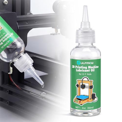 60ml 3D Printer Lubricating Oil Compatible with Bambu lab | Bearing Lubricant for X-Y Axis, 3D Printer Lube Compatible with Bambu lab X1C/A1/A1 mini/P1S/P1P Accessories