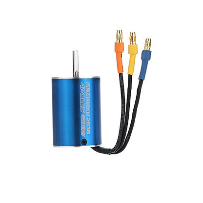 GoolRC 2838 4500KV 4P Sensorless Brushless Motor & 35A Brushless ESC Electronic Speed Controller for 1/14 1/16 1/18 RC Car