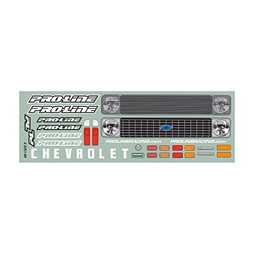 Pro-Line Racing 1972 Chevy C10 Pick-Up Body Clear STNSTNRNRU PRO325100 Car/Truck Bodies Wings & Decals