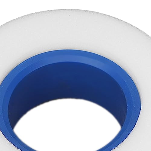 Semme 2PCS Dual Stage RC Car Tire Foam for 2.2 Inch RC Crawler Tires Soft Sponge Foam 130mm Outer Diameter for /10/8 Scale Vehicles Red (Blue)
