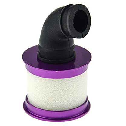 RC Aluminum Nitro Fuel Filter & Aluminum Capped Air Filter Sponge Cover 04104 Upgrade Parts