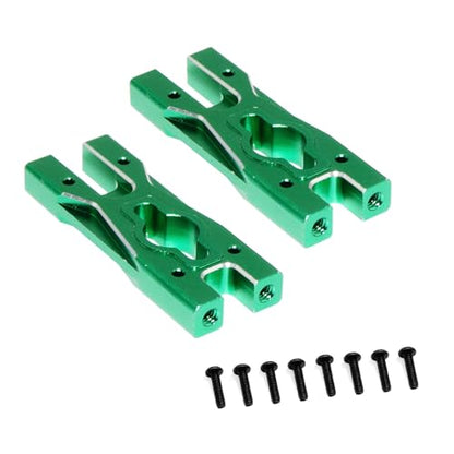Aluminum Alloy Car Shell Fixed Seat RC Upgraded Parts for LOSI 1/18 Mini LMT 4X4 Brushed Monster Truck RTR-LOS01026 RC Car (Green) - color: Green