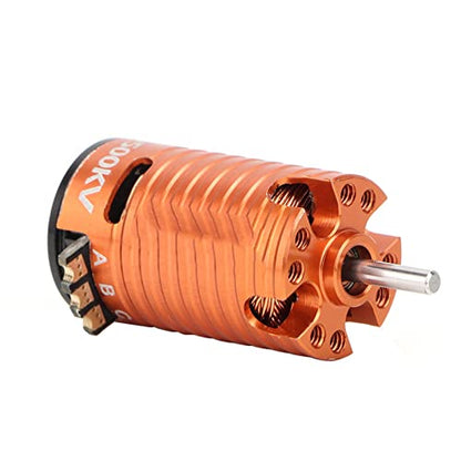 Brushless Motor, High Performance 9500KV Sensored RC Motor 2-Pole Shaft for 1/24 1/28 Scale RC Model Cars Racing Enthusiasts and Hobbyists