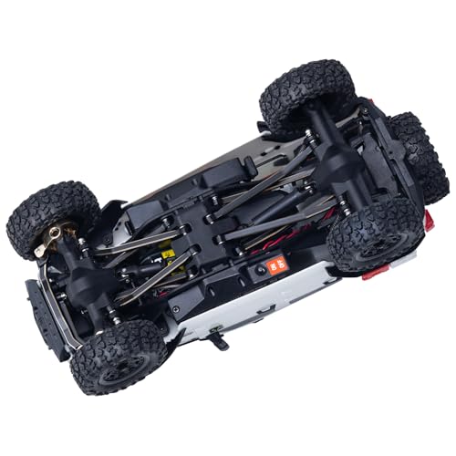 DJX 10PCS Aluminum High Clearance Links Set Front & Rear Link with Steering Link Suitable for Axial SCX30 Upgrades Parts (Black) - color: Black