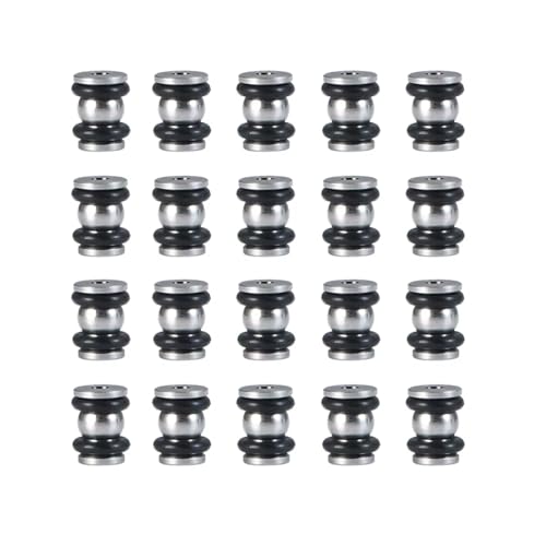 RC Car Toys For Axial For SCX24 For Deadbolt C10 For Wrangler For Gladiator For Bronco 1/24 Metal Steering Link Rod Ball Joint Head End Set RC Truck