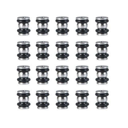 RC Car Toys For Axial For SCX24 For Deadbolt C10 For Wrangler For Gladiator For Bronco 1/24 Metal Steering Link Rod Ball Joint Head End Set RC Truck