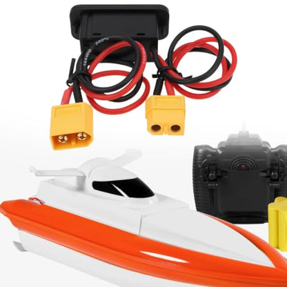 Inline Power Switch 18AWG Cable Compatible with XT60 for RC Airplane Car Boat Main Power 1 Pack