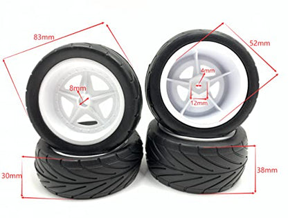 1/10 Off-Road Vehicle Buggy Wheels ARRMA Snake SRX4 Bandit yokomo yz4 kyosho 30616 30625 HPI WR8 HSP-94118 Tamiya BB01 BBX TRF511/TRF501X/DB01 DF-02 DF-03 TD04 Master Lazer ZX-5 FS 30078 30617 kyosho