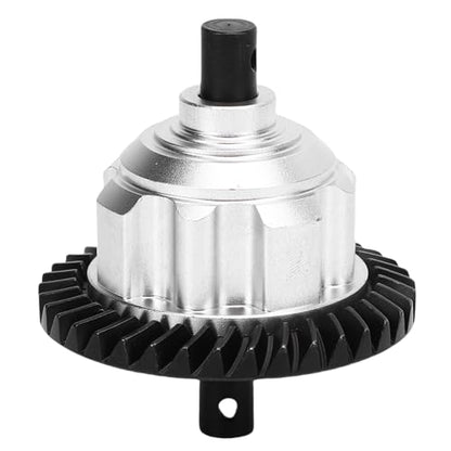 RC Car Differential Gear, Upgrade Rear Diff Gears Kit Seamless Replacement for 1/10 MAXX Slash (Silver)