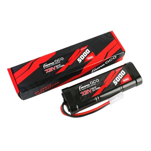 Buddy RC Gens Ace 7.2V 5000mAh 6-Cell NiMH Battery with Tamiya Plug