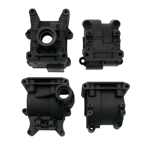 FLMLF Plastic Front and Rear Differential Diff Gear Shell Set for 1/5 Losi 5ive T ROFUN ROVAN LT King Motor X2 Rc Car Parts - style: Front and Rear