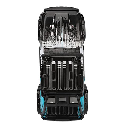 SCYe Body SCY 16103PRO 1/16 Careshell Car Body Cover, Compatible with SCY 16103PRO 1/16 Car, PVCPAl, Car Body, Black Color, Accurate Size 1/18 Body (Blue) - color: Blue