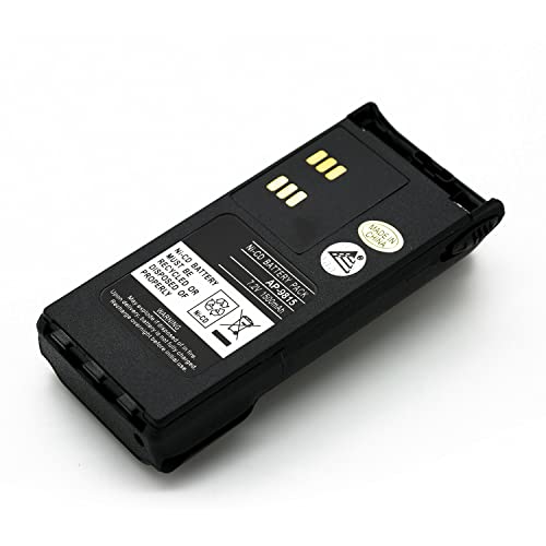 ExpertPower® 7.2V 1500mAh NiCd Battery for Motorola NTN9815, NTN9858, NTN9815AR | Fits XTS1500, XTS2500, PR1500, MT1500 Radios | High-Performance Rechargeable Pack - size: NTN-9815