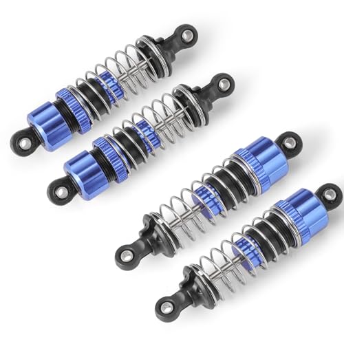 HAIBOXING 1/14 RC Shocks Oil Filled Aluminum Capped M22060+M22061 | RC Accessories RC Car Upgraded Spare Parts Apply for HAIBOXING RC Truck - size: M22060+M22061