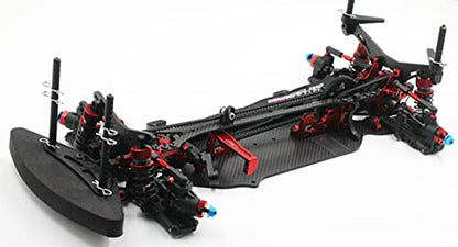 GTBRacing SPEC-R R1 1:10 Scale RC 1/10 Electric Touring Car 4WD Carbon Fiber Main Chassis Body Frame Component Kit (DIY)