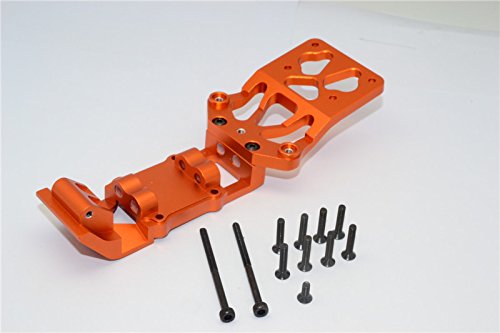 Axial Yeti XL Monster Buggy Upgrade Parts Aluminium Front Lower Arm Bulk - 2Pcs Set Orange