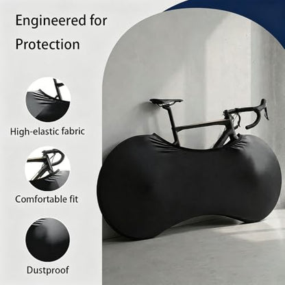 Bike Wheel Cover for Van Rysel RC 500 V2 Bike Tire Wheel Covers Dust-Proof High Elasticity Bicycle Protection Storage Bag,28-29Inches - size: 28-29Inches