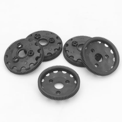 daitoku 48P 90T Spur Gear Transmission Gears RC Upgrade Parts 5Pcs for 1/10 Slash 2WD Rustler Stampede Bandit VXL XL-5 - size: 48P 90T