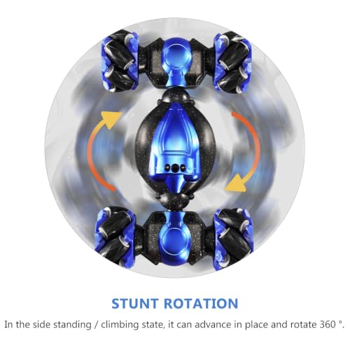 OUNONA 1/18 Mini Rc Stunt Car with Gesture Induction and Responsive Handling, 2.4ghz Remote Off-Road Vehicle Over 6 Years Old Random Color