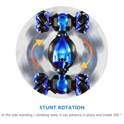 1/18 Scale Mini Rc Stunt Car with Gesture Induction, 4 Drive Flexible Maneuvering, 2.4ghz Remote for Ages 6, Random Color