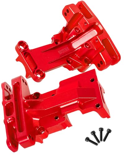 Gearbox Upgrades Parts Front Rear Wave Box Gearbox Upper Shell Cover for 1/5 X-MAXX 8S,1/6 4WD XRT 8S Monster Truck RC Car(7720.7727),Red - color: Redr(for1/5 X-maxx )