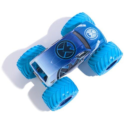 Monster Jam, Marvel Official S.H.I.E.L.D. Monster Truck, Die-Cast Vehicle, 1:64 Scale, Super Hero Kids Toys for Boys Ages 3 and up - color: Shield