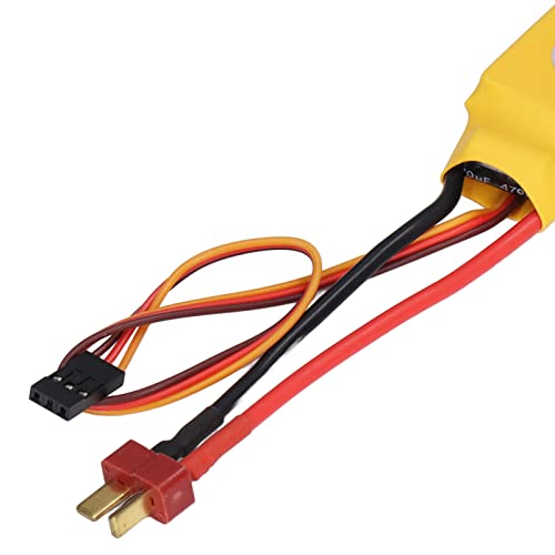 30A Brushless Motor ESC, Electric Speed Controller with BEC for RC Car Boat Tank, 4-16V Voltage Range Multi Protection