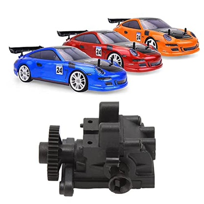 RC Gear Box Diff Set, RC Rear Differential Gear Set for ZD Racing 1/16 S16 EX16 16426 2011 Black