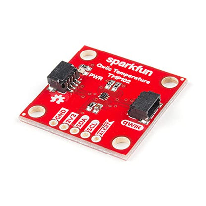 SparkFun Digital Temperature Sensor - TMP102 (Qwiic) - Use with 3.3V | Compatible w/ Arduino & other Single-board computers Easy-to-Use I2C sensor Plug-&-Play breakout board Runs 1.4-3.6V input