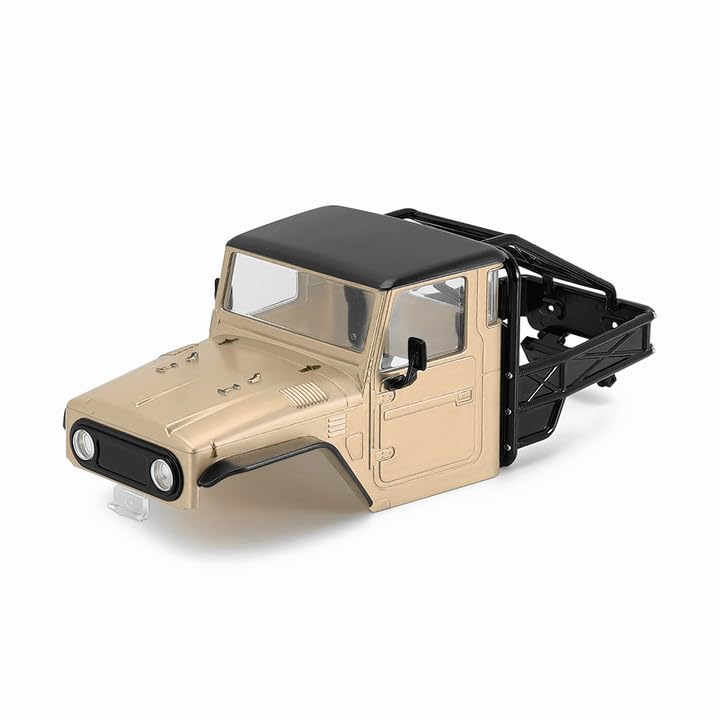 INJROA IR40 Truck Body for 1/18 TRX4M Defender Bronco (Sandy Taupe) - color: Sandy Taupe