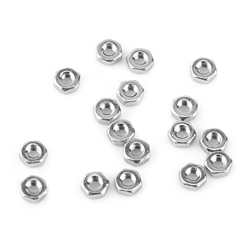 230pcs M2 Stainless Steel Hex Socket Screws boulon argent 2 mm SS304 Hex Socket Button Head Screws Bolts and Nuts Assortment Kit, for Home and Office Appliance, Machinery Przemysł i nauka
