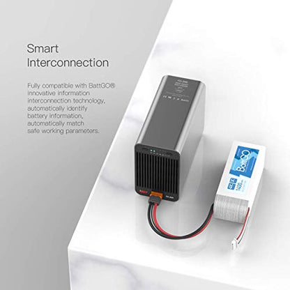 ISDT FD-200 Lipo Battery Discharger 2-8S Smart Lipo/Lithium Battery Discharger for Storage with Max 200W 25A Capacity, Wireless App Control, Lipo Voltage Discharger