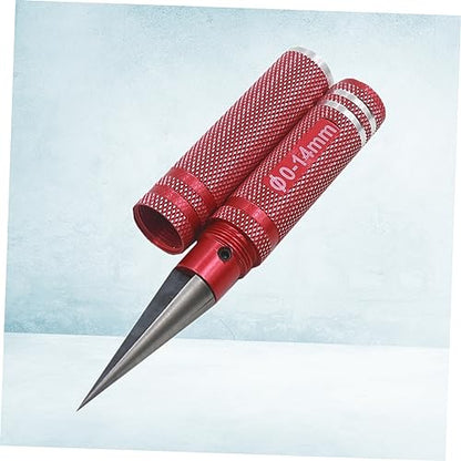Vaguelly 0-14mm RC Aircraft Model Hole Opener Reamer Tool Tapered Metal Steel Puncher for Car Shell Repair Compatible DIY Projects 1 Piece